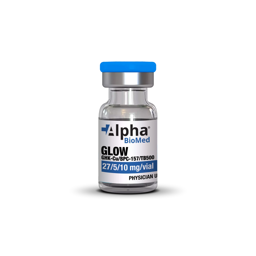 GLOW GHK-CU (27mg) / BPC-157 (5mg) / TB500 (10mg)